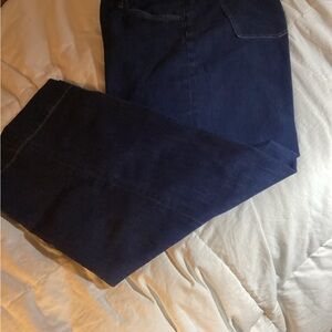 Chico's Navy Trouser Jeans